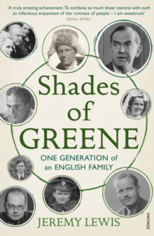 Shades of Greene : One Generation of an English Family, Paperback Book Shades of Greene : One Generation of an English Family, Paperback Book