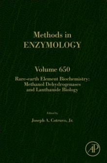 Rare-earth element biochemistry: Methanol dehydrogenases and lanthanide biology : Volume 650, Hardback Book Rare-earth element biochemistry: Methanol dehydrogenases and lanthanide biology : Volume 650, Hardback Book
