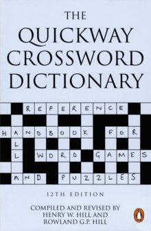 The Quickway Crossword Dictionary, Paperback Book The Quickway Crossword Dictionary, Paperback Book