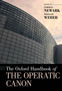 The Oxford Handbook of the Operatic Canon, PDF eBook The Oxford Handbook of the Operatic Canon, PDF eBook