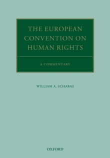 The European Convention on Human Rights : A Commentary