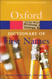 A Dictionary of First Names