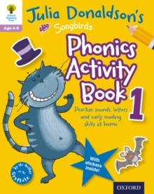 Oxford Reading Tree Songbirds: Julia Donaldson's Songbirds Phonics Activity Book 1, Mixed media product Book Oxford Reading Tree Songbirds: Julia Donaldson's Songbirds Phonics Activity Book 1, Mixed media product Book