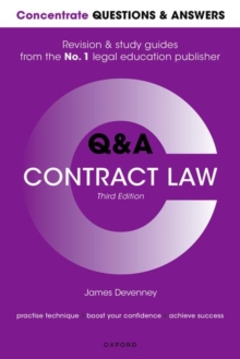Concentrate Questions and Answers Contract Law : Law Q&A Revision and Study Guide
