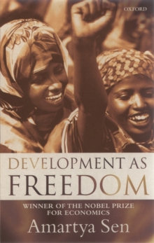 Development as Freedom, Paperback Book Development as Freedom, Paperback Book