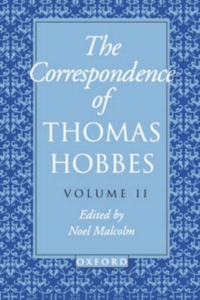 The Correspondence of Thomas Hobbes: Volume II: 1660-1679