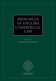 Principles of English Commercial Law, Paperback / softback Book Principles of English Commercial Law, Paperback / softback Book