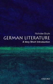 German Literature: A Very Short Introduction, Paperback Book German Literature: A Very Short Introduction, Paperback Book