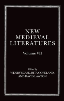 New Medieval Literatures : Volume VII