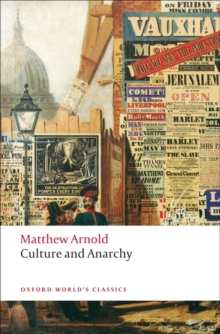 Culture and Anarchy, Paperback Book Culture and Anarchy, Paperback Book
