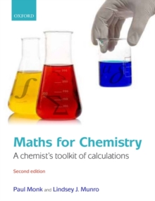 Maths for Chemistry : A chemist's toolkit of calculations, Paperback Book Maths for Chemistry : A chemist's toolkit of calculations, Paperback Book