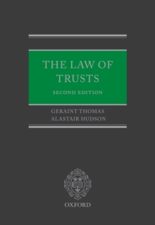 The Law of Trusts, Hardback Book The Law of Trusts, Hardback Book