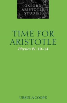 Time for Aristotle : Physics IV. 10-14