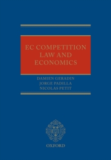 EU Competition Law and Economics, Hardback Book EU Competition Law and Economics, Hardback Book
