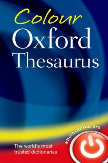 Colour Oxford Thesaurus, Paperback Book Colour Oxford Thesaurus, Paperback Book
