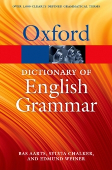 The Oxford Dictionary of English Grammar, Paperback Book The Oxford Dictionary of English Grammar, Paperback Book