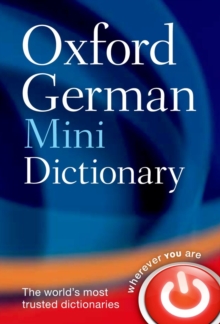 Oxford German Mini Dictionary, Paperback Book Oxford German Mini Dictionary, Paperback Book