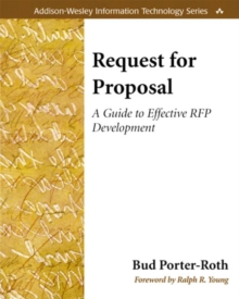 Request for Proposal : A Guide to Effective RFP Development