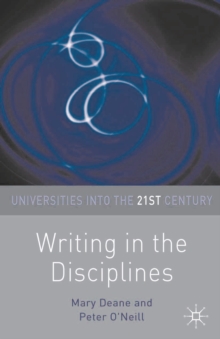 Writing in the Disciplines, Paperback / softback Book Writing in the Disciplines, Paperback / softback Book