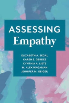 Assessing Empathy, Paperback / softback Book Assessing Empathy, Paperback / softback Book
