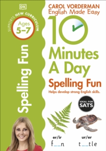 10 Minutes a Day Spelling Fun, Paperback Book 10 Minutes a Day Spelling Fun, Paperback Book