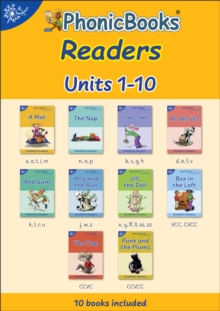 Phonic Books Dandelion Readers Set 2 Units 1-10 : Sounds of the alphabet and adjacent consonants