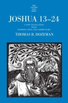 Joshua 13-24 : A New Translation with Introduction and Commentary