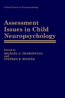 Assessment Issues in Child Neuropsychology