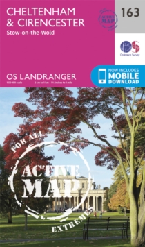 Cheltenham & Cirencester, Stow-on-the-Wold, Sheet map, folded Book Cheltenham & Cirencester, Stow-on-the-Wold, Sheet map, folded Book