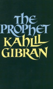 The Prophet, Paperback Book The Prophet, Paperback Book