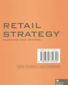 Retail Strategy : Planning and Control, Paperback Book Retail Strategy : Planning and Control, Paperback Book