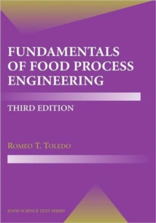 Fundamentals of Food Process Engineering, Hardback Book Fundamentals of Food Process Engineering, Hardback Book