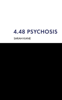 4.48 Psychosis, Paperback Book 4.48 Psychosis, Paperback Book