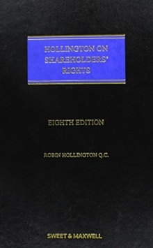 Hollington on Shareholders' Rights, Hardback Book Hollington on Shareholders' Rights, Hardback Book