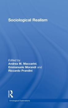 Sociological Realism, Hardback Book Sociological Realism, Hardback Book