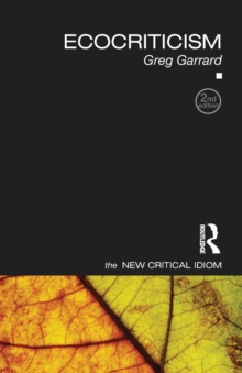 Ecocriticism, Paperback Book Ecocriticism, Paperback Book