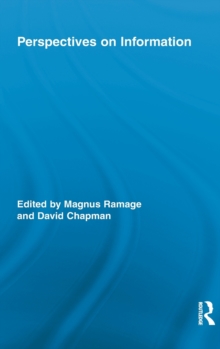 Perspectives on Information, Hardback Book Perspectives on Information, Hardback Book
