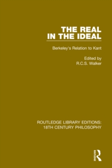 The Real in the Ideal : Berkeley's Relation to Kant