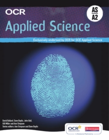 OCR Applied Science AS & A2 Student Book, Paperback Book OCR Applied Science AS & A2 Student Book, Paperback Book