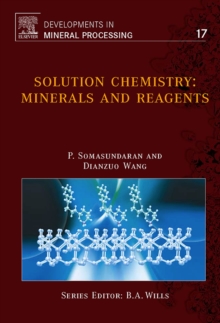 Solution Chemistry : Minerals and Reagents Volume 17, Hardback Book Solution Chemistry : Minerals and Reagents Volume 17, Hardback Book