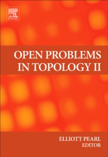 Open Problems in Topology II, Hardback Book Open Problems in Topology II, Hardback Book