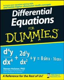 Differential Equations For Dummies, Paperback / softback Book Differential Equations For Dummies, Paperback / softback Book