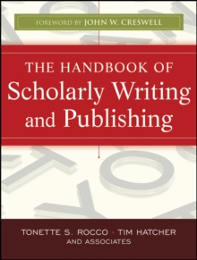 The Handbook of Scholarly Writing and Publishing, Paperback Book The Handbook of Scholarly Writing and Publishing, Paperback Book