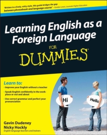 Learning English as a Foreign Language For Dummies, Paperback / softback Book Learning English as a Foreign Language For Dummies, Paperback / softback Book