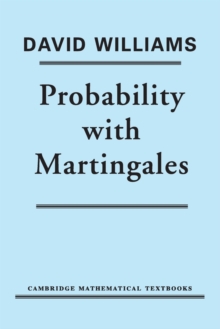 Probability with Martingales, Paperback Book Probability with Martingales, Paperback Book