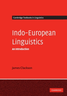 Indo-European Linguistics : An Introduction