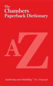 The Chambers Paperback Dictionary, Paperback / softback Book The Chambers Paperback Dictionary, Paperback / softback Book