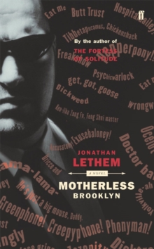 Motherless Brooklyn, Paperback Book Motherless Brooklyn, Paperback Book