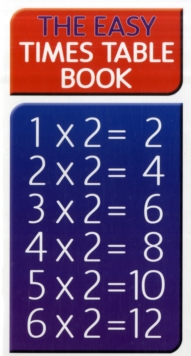 Easy Times Table, Paperback Book Easy Times Table, Paperback Book