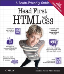 Head First HTML and CSS : A Learner's Guide to Creating Standards-Based Web Pages, Paperback Book Head First HTML and CSS : A Learner's Guide to Creating Standards-Based Web Pages, Paperback Book